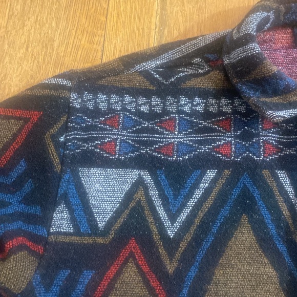 Forever 21 Tribal Style Jacket Men’s Size Medium Button Front Aztec Pattern - Picture 5 of 15